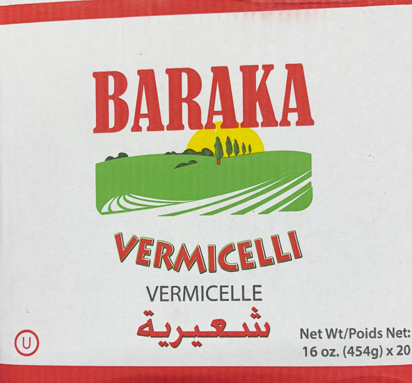 Baraka Vermicelli Pasta 4x454gm