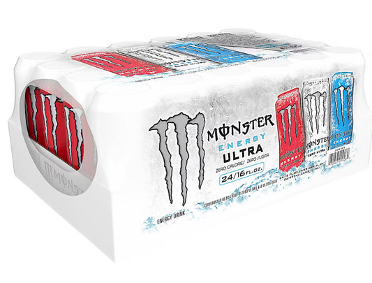 Monster Energy Ultra Variety Pack Zero Sugar 24x16 oz