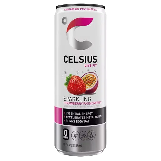 CELSIUS Sparkling Strawberry Passionfruit 12/12oz
