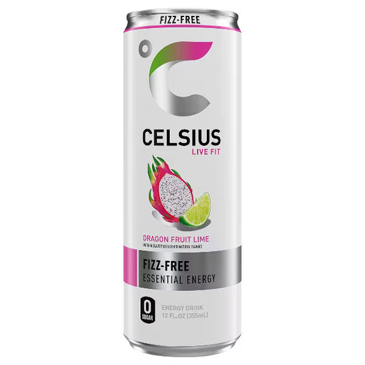 CELSIUS Dragon fruit Lime 12/12oz