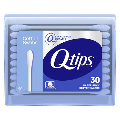 Q Tips Cotton Swabs 30ct 6pk