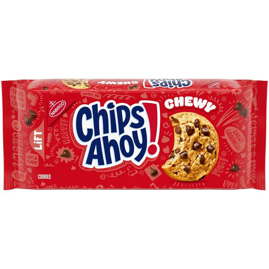 Chips Ahoy Chewy Cookies Family Size 9.6oz