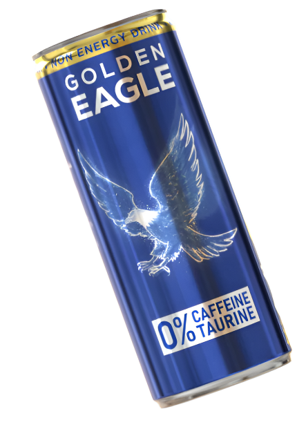 Golden Eagle Energy Drink Caffeine Free 24x250 ml