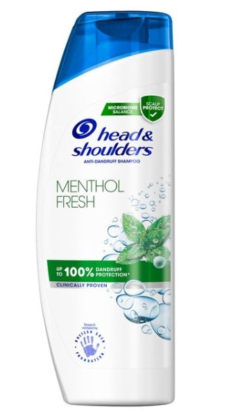 Head & Shoulders Anti Dandruff Shampoo Menthol Fresh 6pck