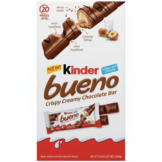 Kinder Bueno Bars 1.5oz x 20pk