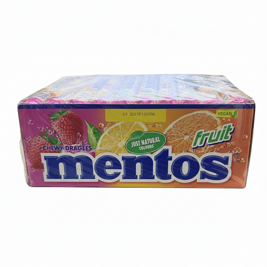 Mentos Fruit 40x37.5 gm