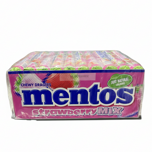 Mentos Strawberry Mix 40x37.5 gm