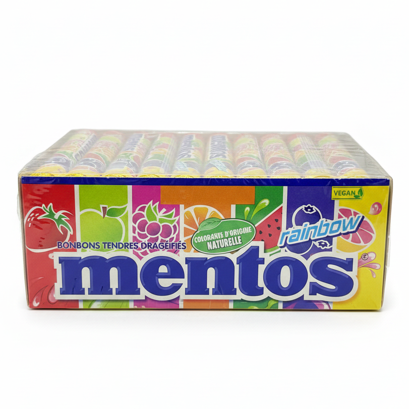 Mentos Rainbow 40x37.5 gm