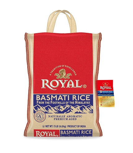 ROYAL BASMATI RICE 20LB