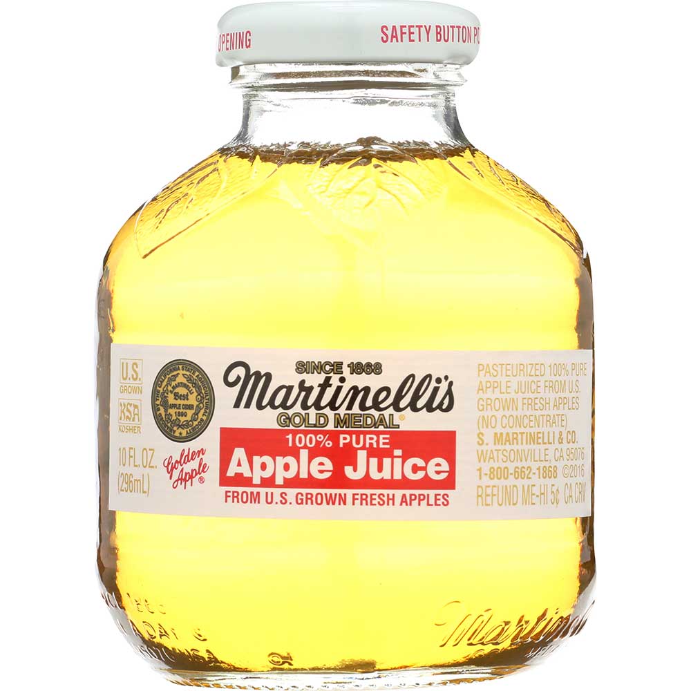 Martinelli'S Apple Juice 10Oz 24pack