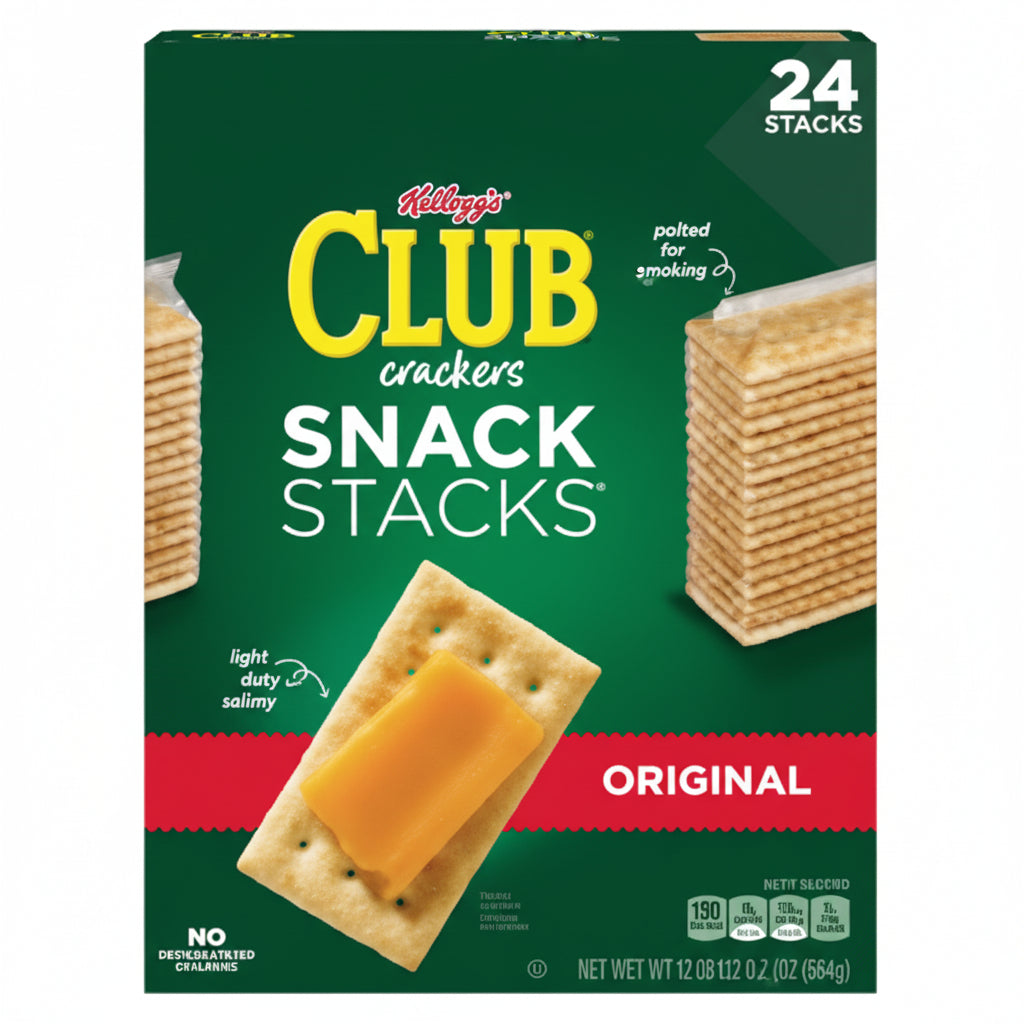 Keebler Club Cracker Snack Stacks, 24pk.