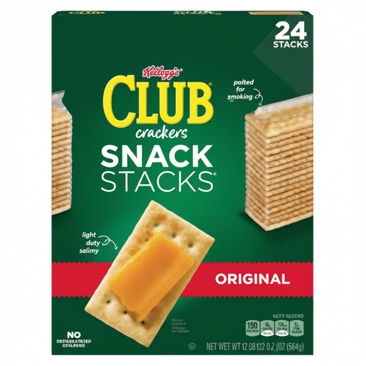 Keebler Club Cracker Snack Stacks, 24pk.