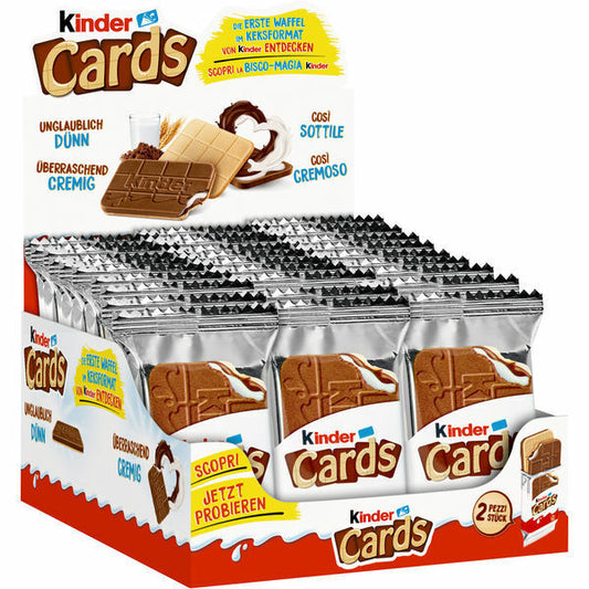 Kinder Cards Chocolate Waffer T2 30x25.6g