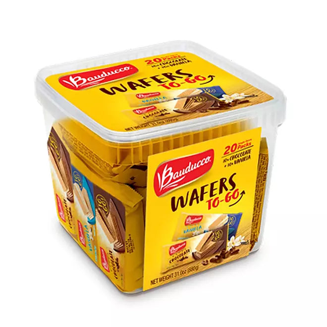 Bauducco Wafer To Go Tub (20 pk.) 20x1.41oz