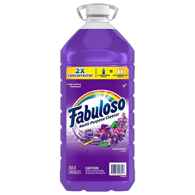 Fabuloso Lavender 2X Concentrated Cleaner 210oz
