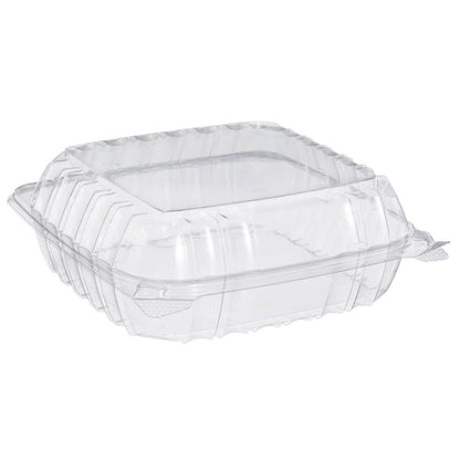 Dart Clear Seal OPS Plastic Container C90PST1 - 8" x 8" x 3"- 250/Case