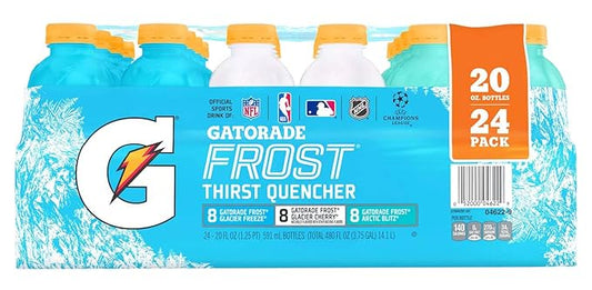 Gatorade Frost Thirst Quencher Sport Drink Variety Pack (24 Pack x 20 Oz)