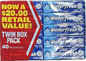 Wrigleys winterfresh Twin Box 40 pks