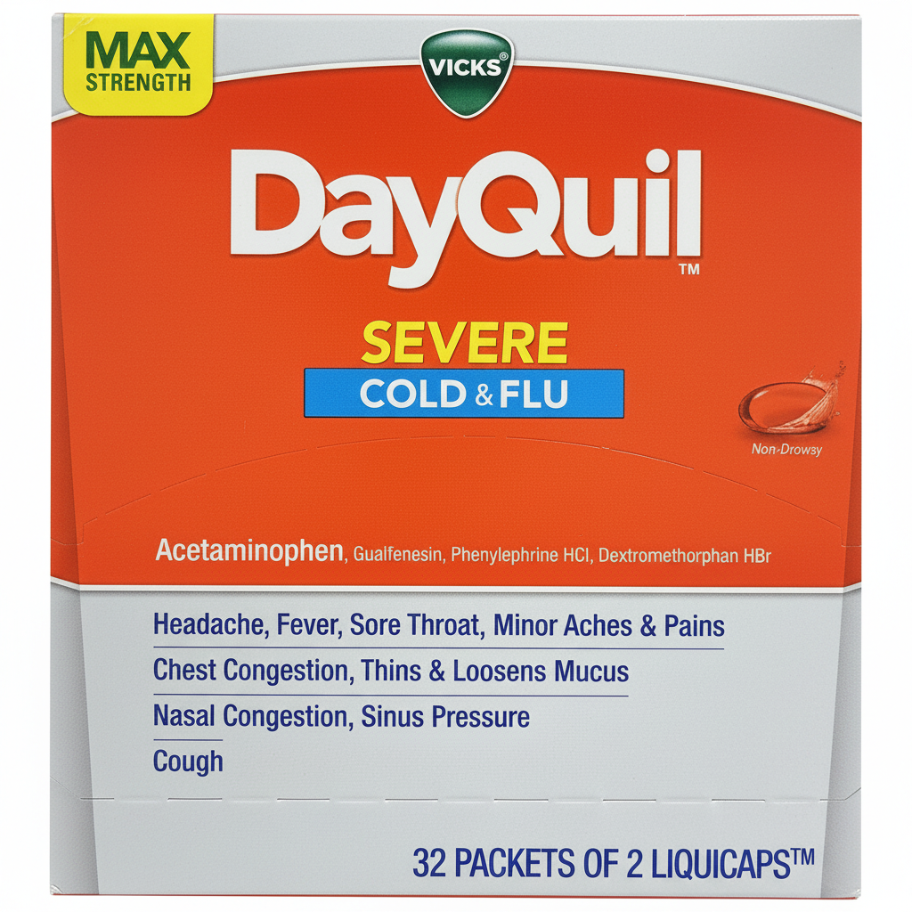 DayQuil Severe Cold and Flue 32x2pk