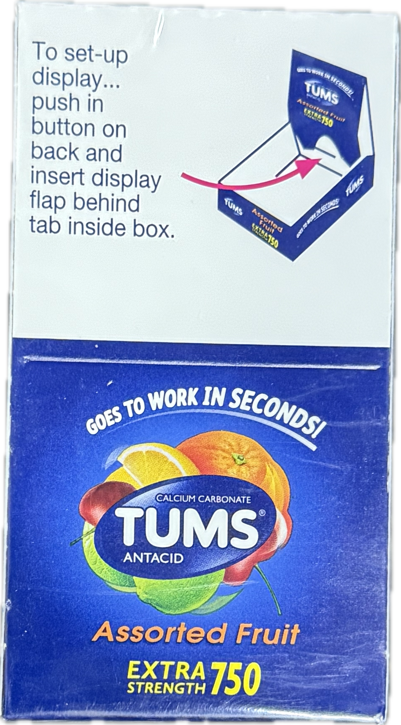 Tums Assorted Fruits 12 rolls