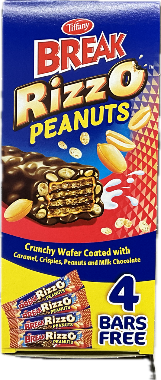 Tiffany Break Rizzo Peanuts bars 24x17g