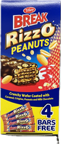 Tiffany Break Rizzo Peanuts bars 24x17g