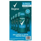 Degree - Antiperspirant Deodorant, Cool Rush - 2.7 Oz - 5 Pack