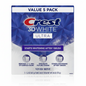Crest 3D White Ultra Whitening Toothpaste Vivid Mint 5.2 oz 5pk