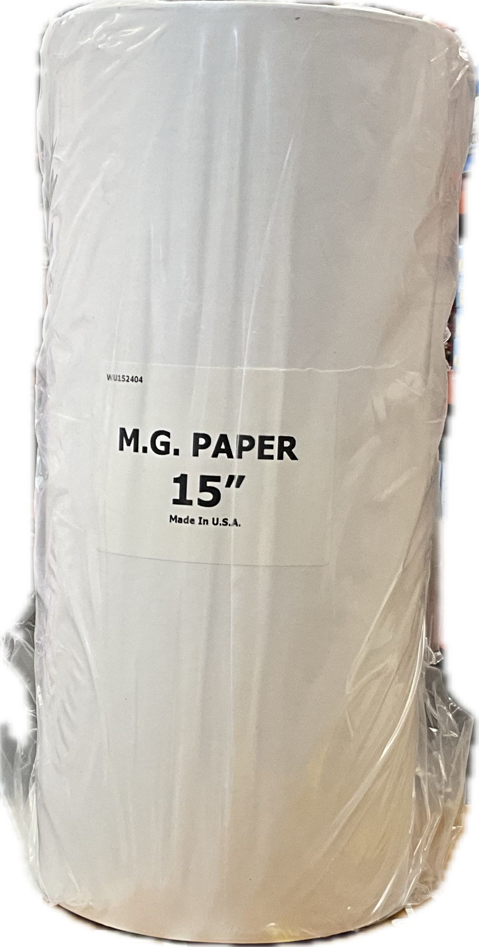 White MG Roll 15x700