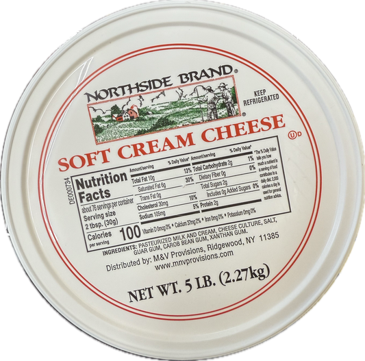 Northside Soft Cream Cheese 5 Lb