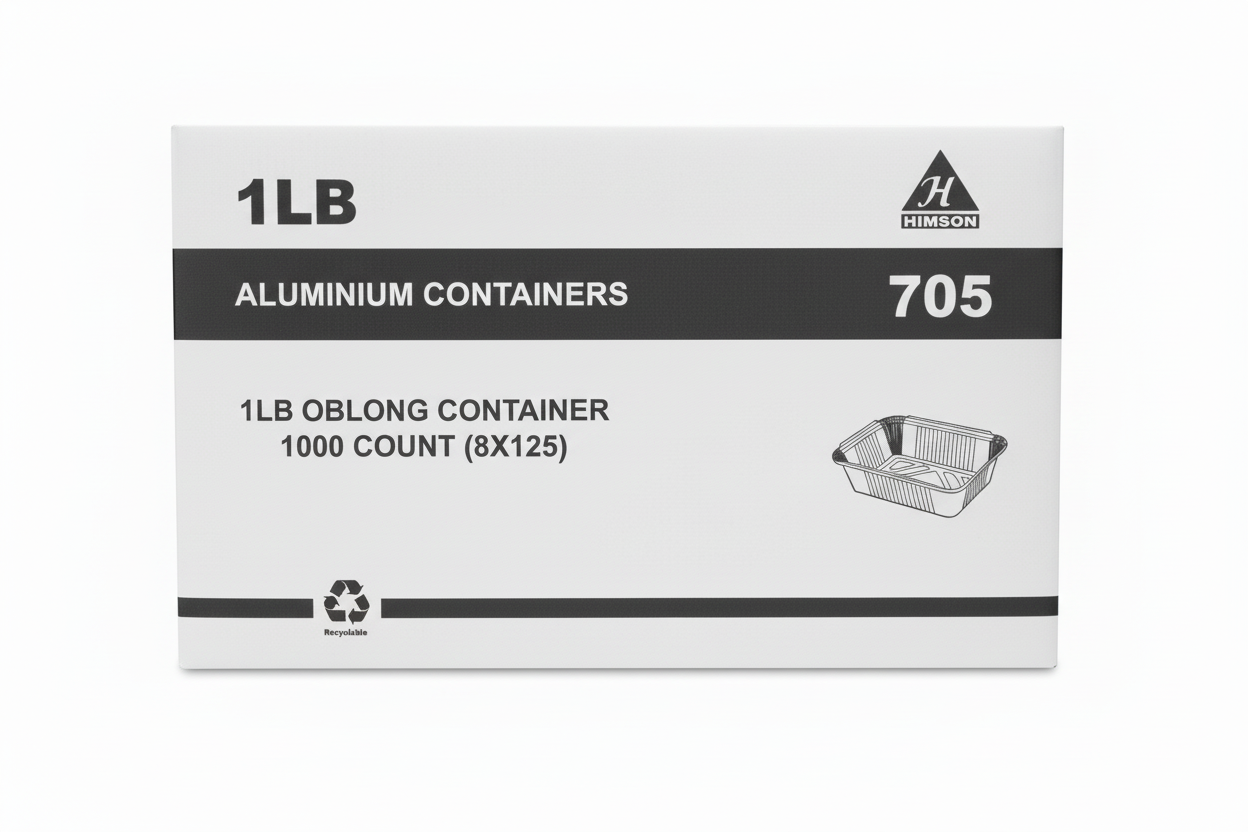 Aluminum Container 1Lb