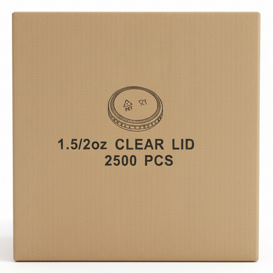 1.5 2oz Clear Lid 2500 pcs HMPL2