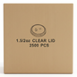 1.5 2oz Clear Lid 2500 pcs HMPL2