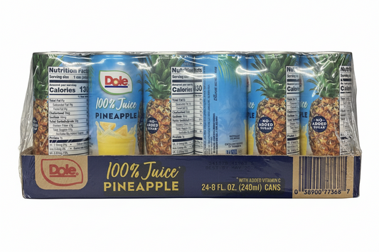 Dole 100% Pineapple Juice, 24 pk./6.0 oz