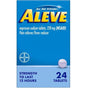 Aleve Pain Reliever & Fever Reducer Naproxen Sodium 3x24 Tablets.