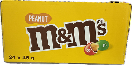 M&M Peanut 1 x 24 x 45g