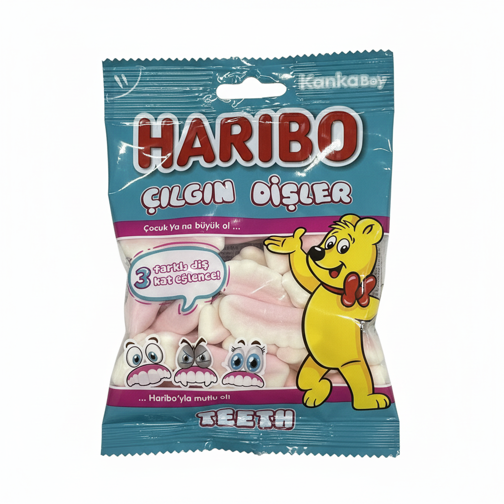 Haribo Teeth 24x80gm