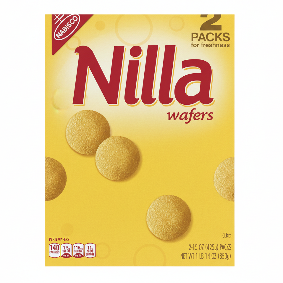 Nilla Wafers 850gm (Nabisco)
