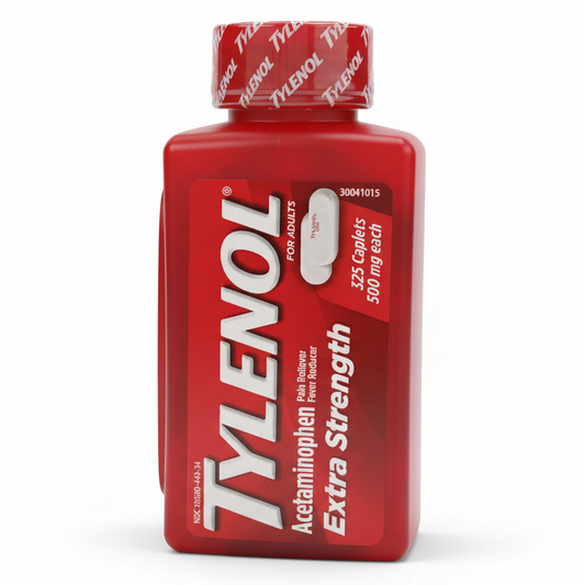 TYLENOL Extra Strength 325 Caplets 500mg