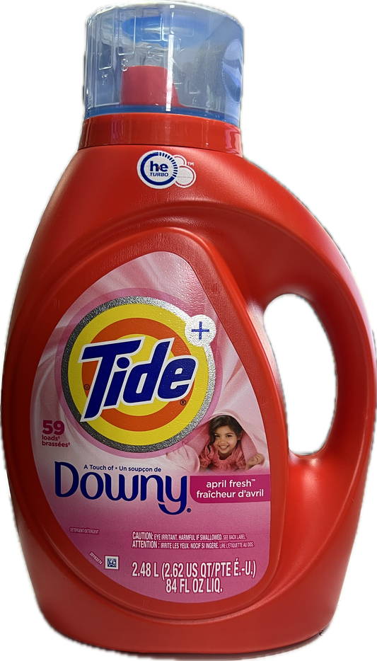 Tide Downy 59 Loads 84 Oz