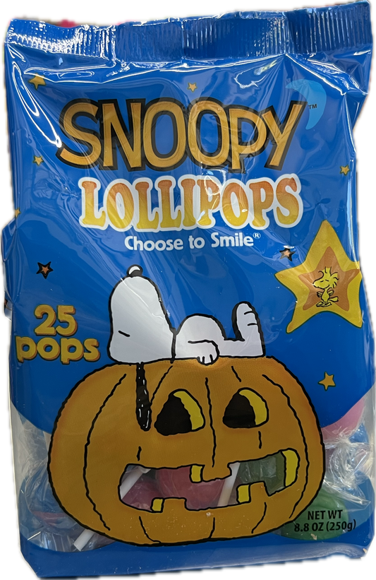 Halloween Snoopy Lollipops 25 pops