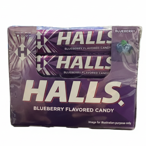 Halls Blueberry Flavor