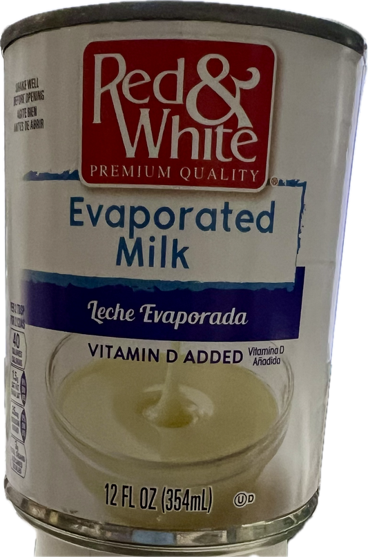 Red and White Evaporated Milk 24x354 ml