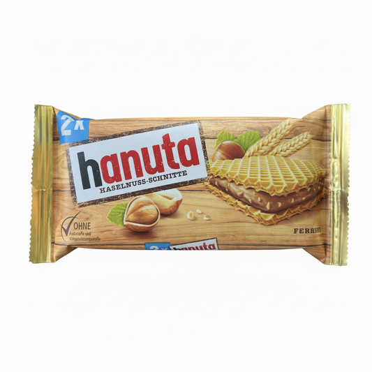 Hanuta Hazelnut Chocolate Wafers 18x44gm