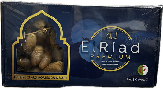 El Riad Premium Deglet Nour 2x1 Kg