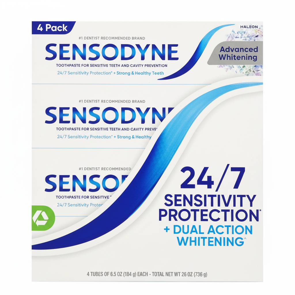 Sensodyne 24/7 Sensitivity Protection 4pck