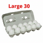 Eggs L Carton 30 Dzns