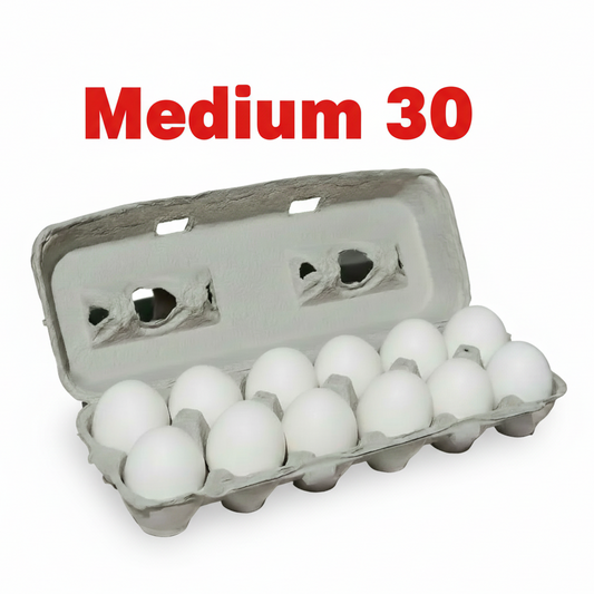 Eggs M Carton 30 Dzns