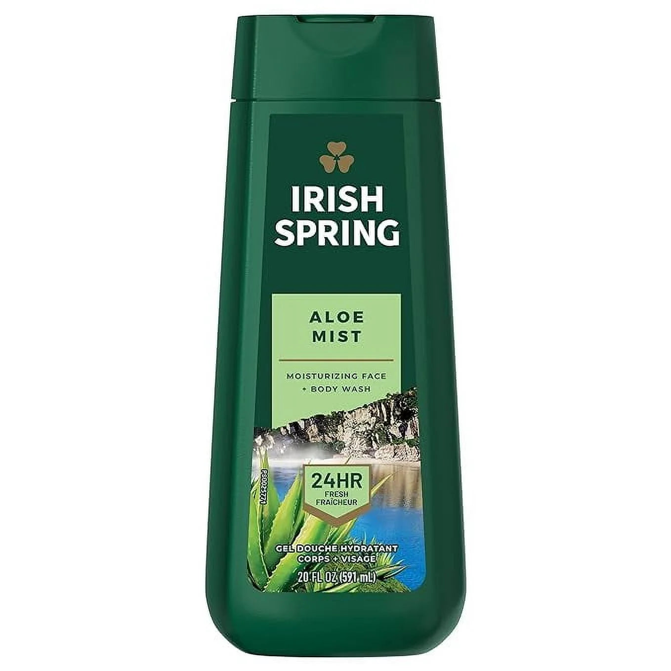 Irish Spring Aloe Body Wash 20oz x2pk