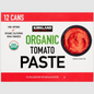 Kirkland Signature Organic Tomato Paste 6oz 12ct